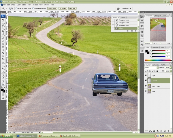 Creation of A Goat in the Road!: Step 4